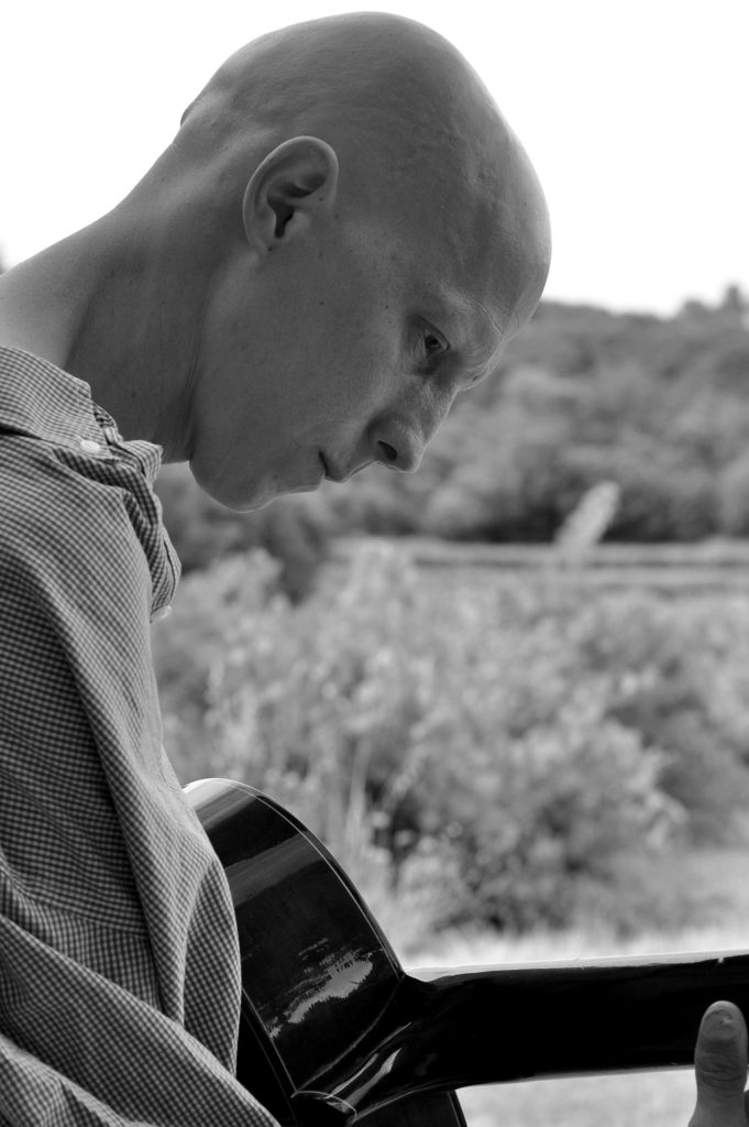 lex Jacob, musicien, résidence renard Mesquin, photo Pierre Pujuguet, (juillet 2019)