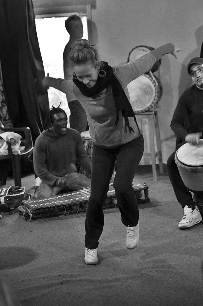 Résidence "percus" au Renard Mesquin, janv 2021, photo de Pierre Pujuguet