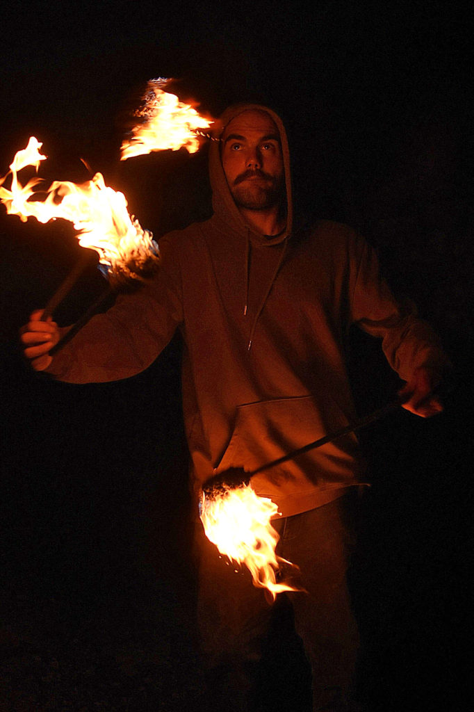 Thibault Chabbert, Cie Haut-Perché, Carsan, Avril 2021, photo de Pierre Pujuguet