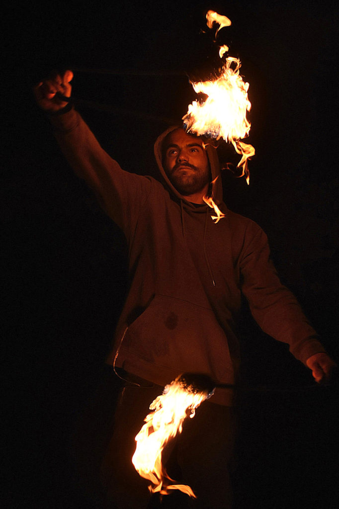 Thibault Chabbert, Cie Haut-Perché, Carsan, Avril 2021, photo de Pierre Pujuguet
