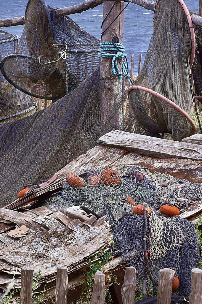 filets à Mèze, septembre 2021, photo de Pierre Pujuguet