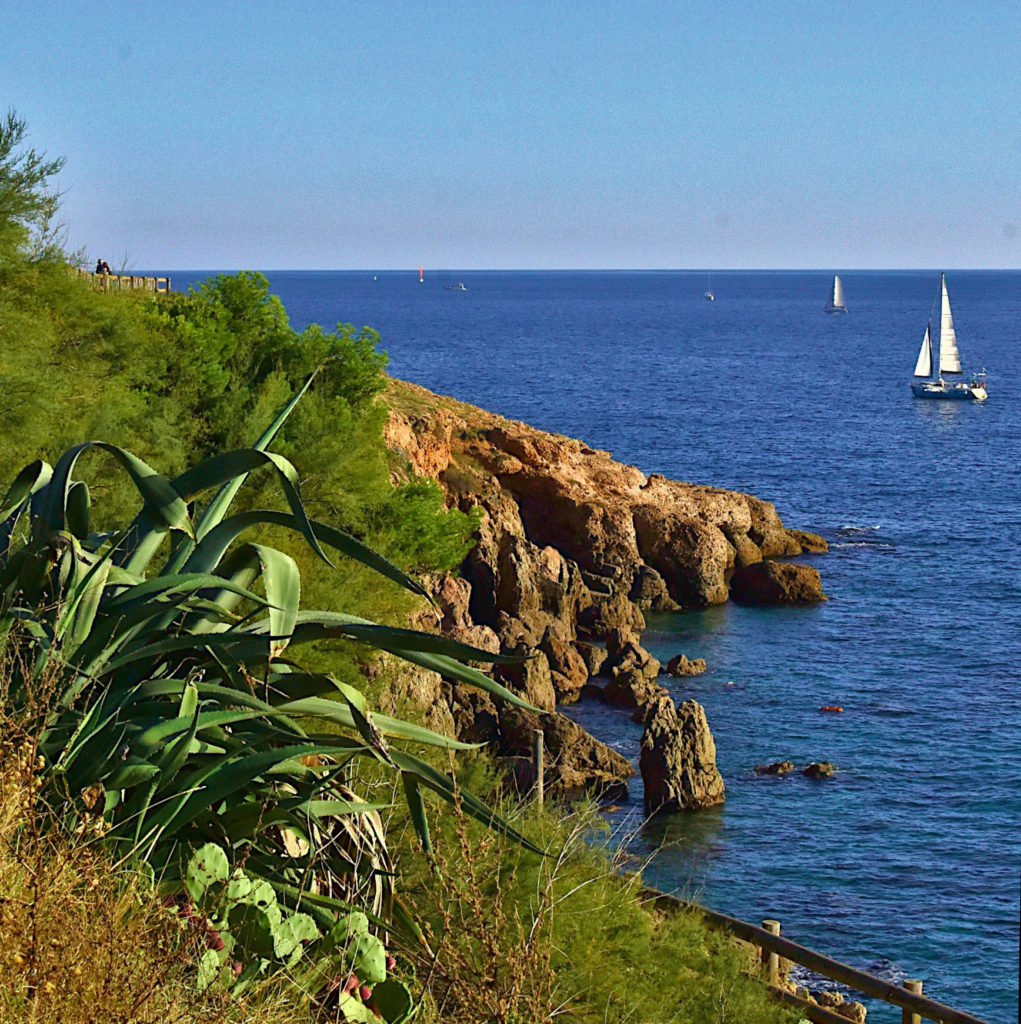 La corniche à Sète, oct 2021, photo de Pierre Pujuguet