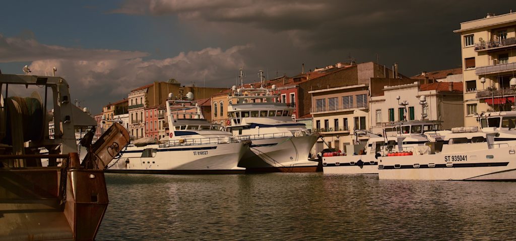 Quai de Sète, avril 2022, photo de Pierre Pujuguet